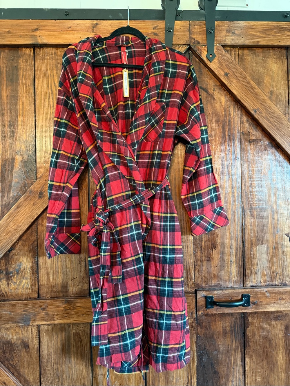 SKIMS Flannel Sleep Long Robe